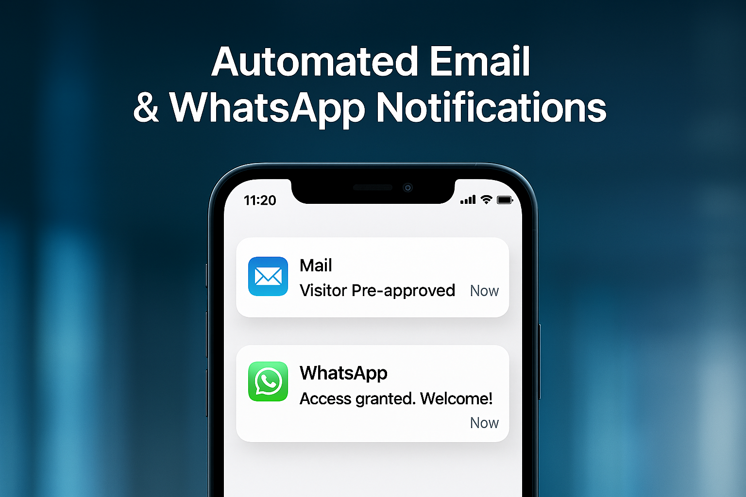 Automated Email & WhatsApp Notifications